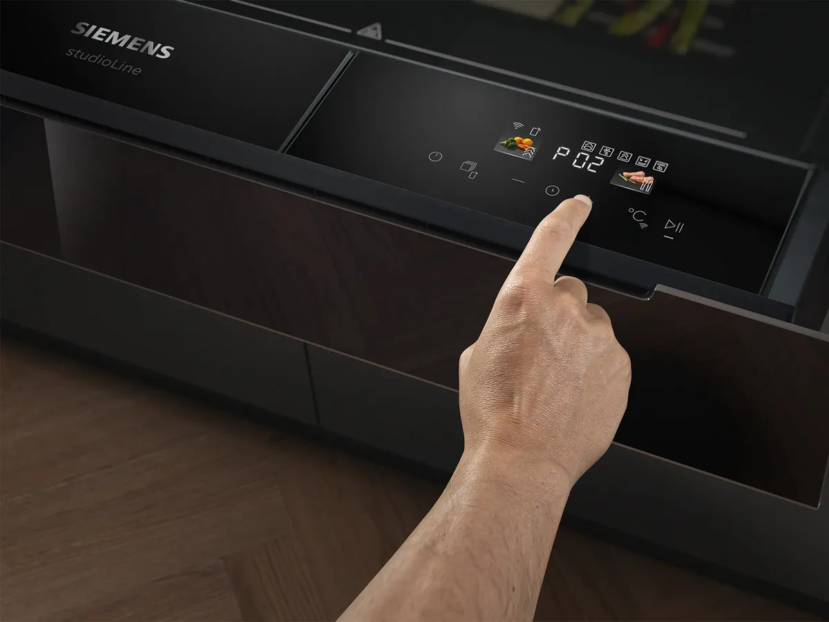 Siemens stoomlade bij vandenBerg keukens