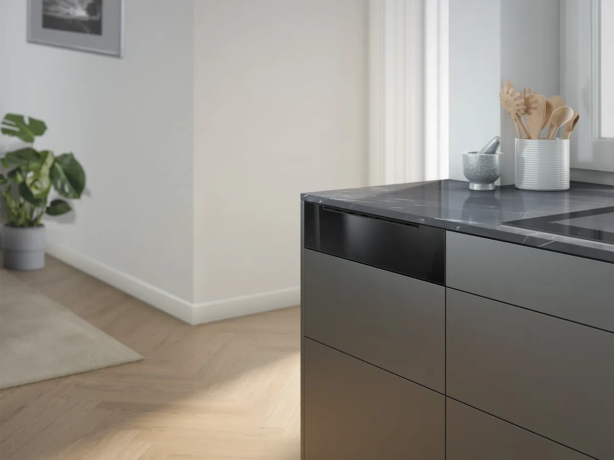 Siemens stoomlade bij vandenBerg keukens